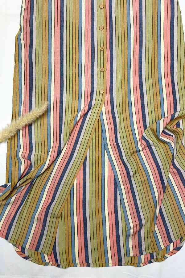 Sunset Stripes Dress