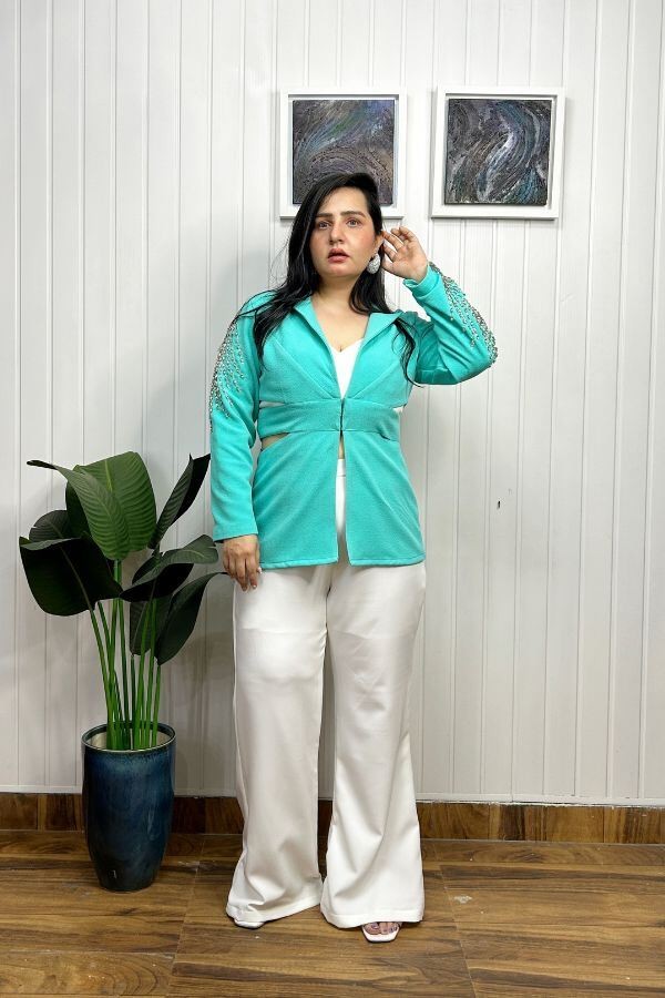 Seafoam Statement Set
