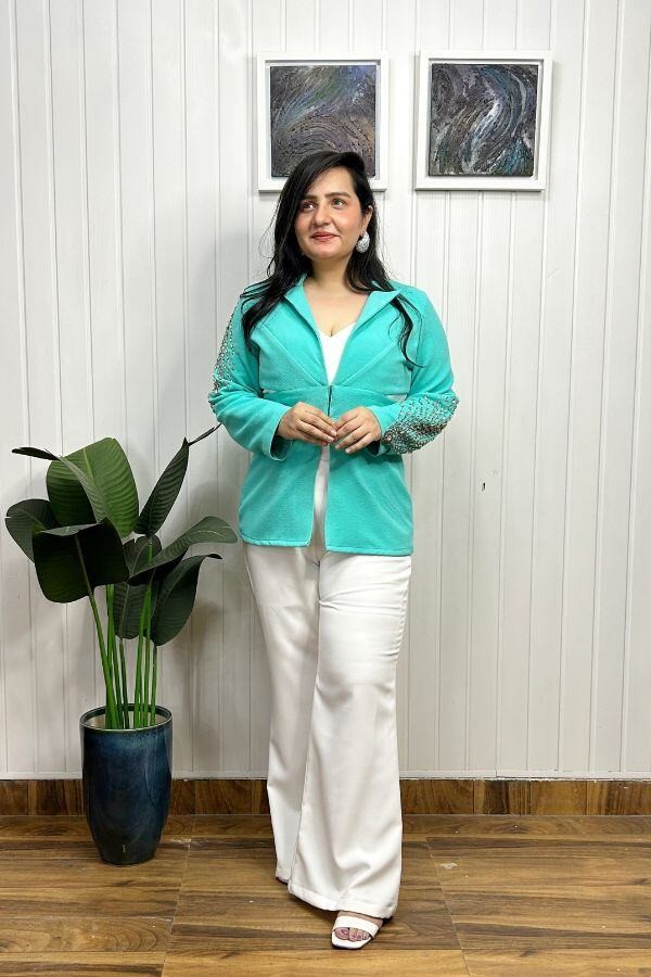 Seafoam Statement Set