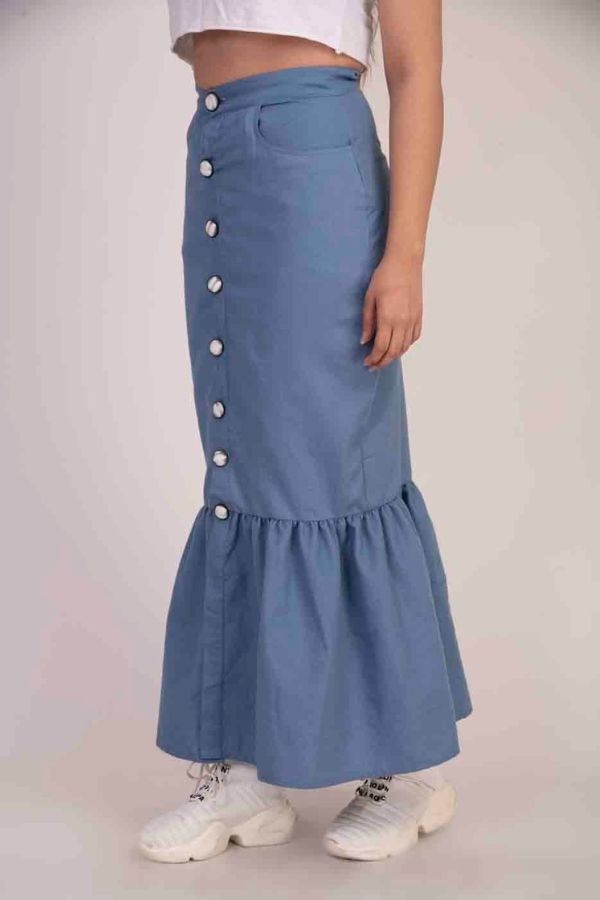 Button Bloom Skirt