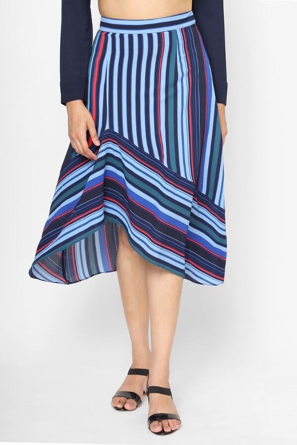 Stripes in Motion Skirt