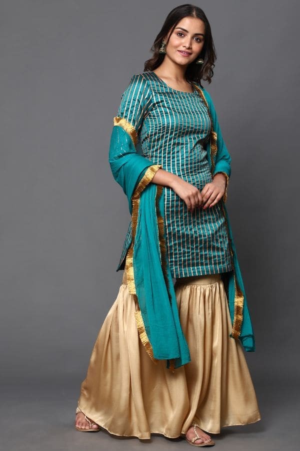 Gulnaar Sharara Set
