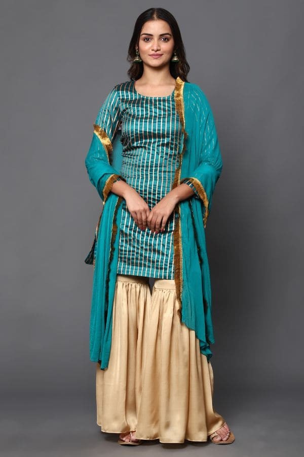Gulnaar Sharara Set