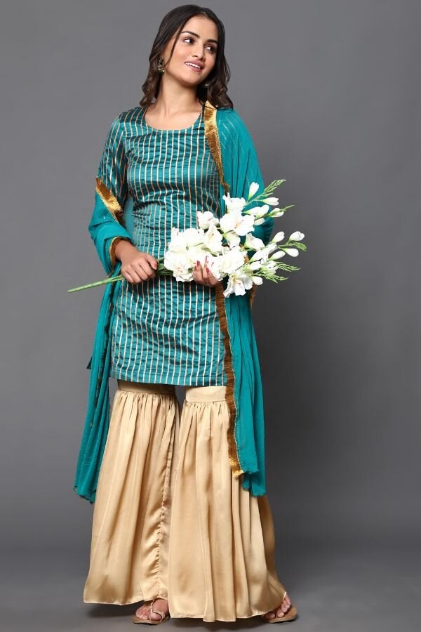 Gulnaar Sharara Set