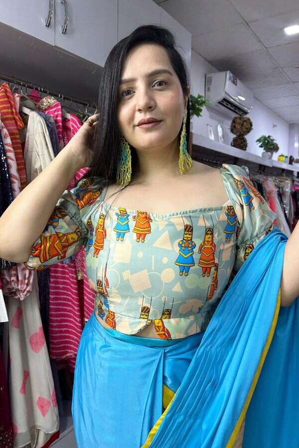 Folk Fables Saree