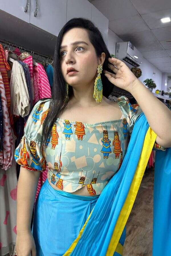 Folk Fables Saree
