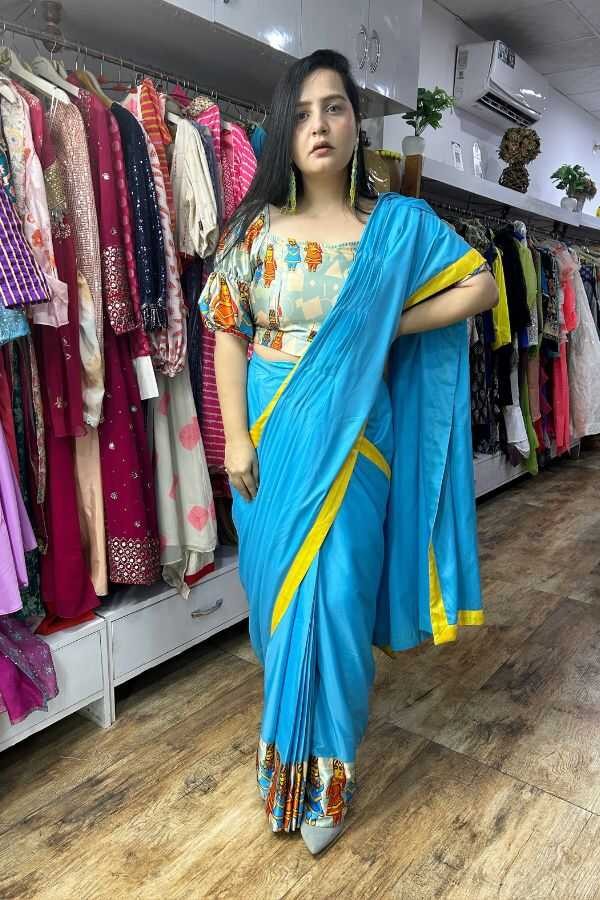Folk Fables Saree