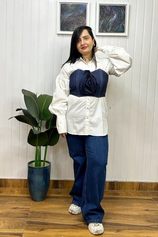 Rose Corset Top Set