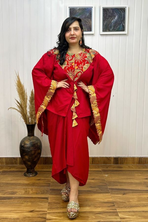 Laal Sadabahar Suit
