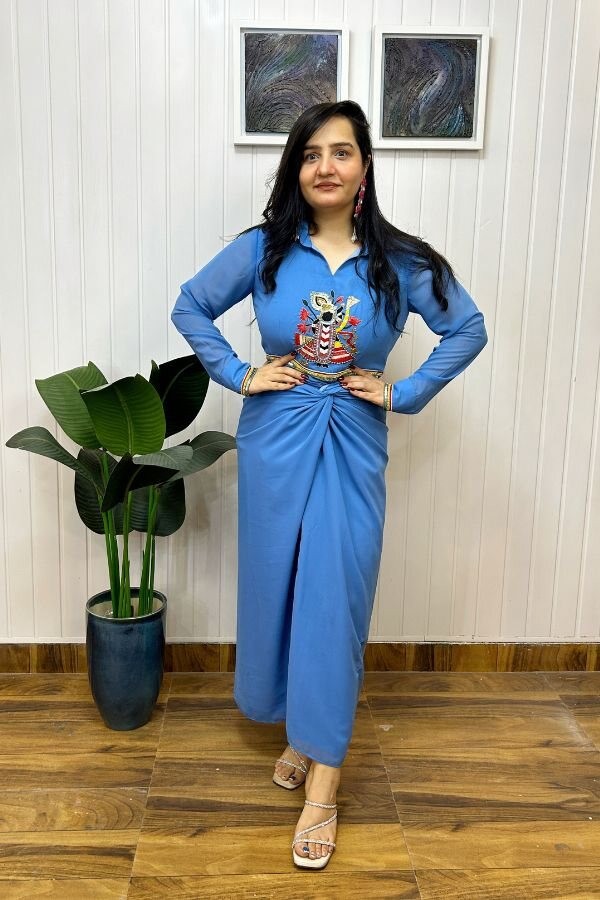 Kanhaji Embroidered Top