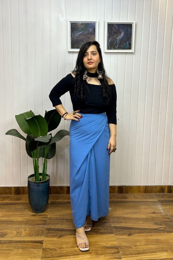 Kanhaji Embroidered Skirt
