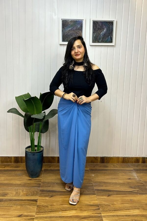 Kanhaji Embroidered Skirt