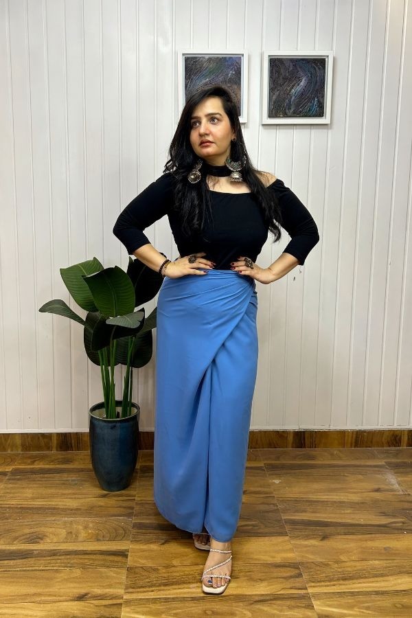 Kanhaji Embroidered Skirt