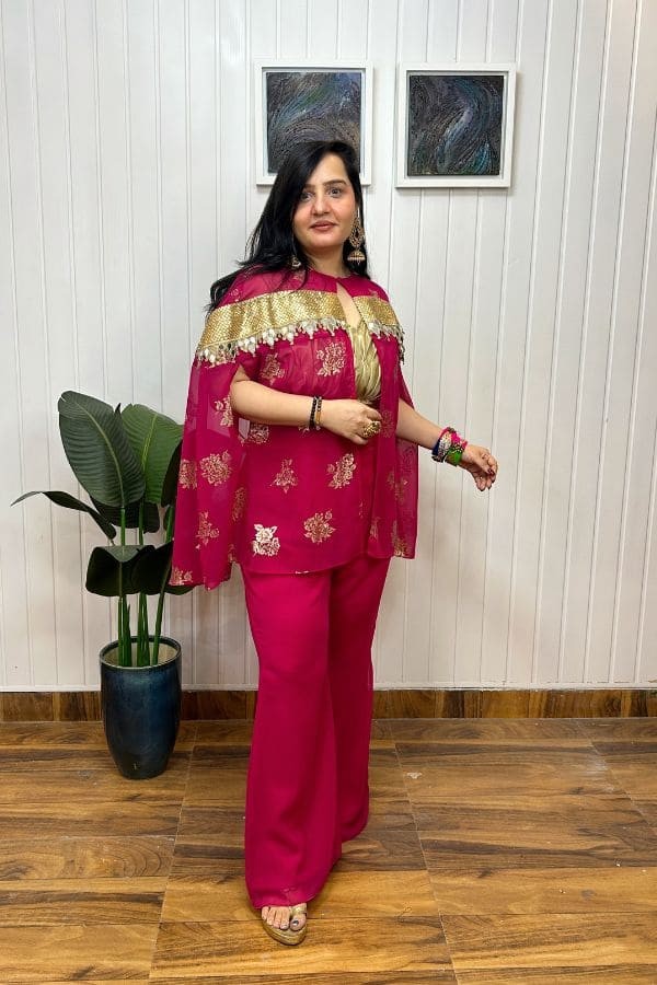 Gulabi Noor Set
