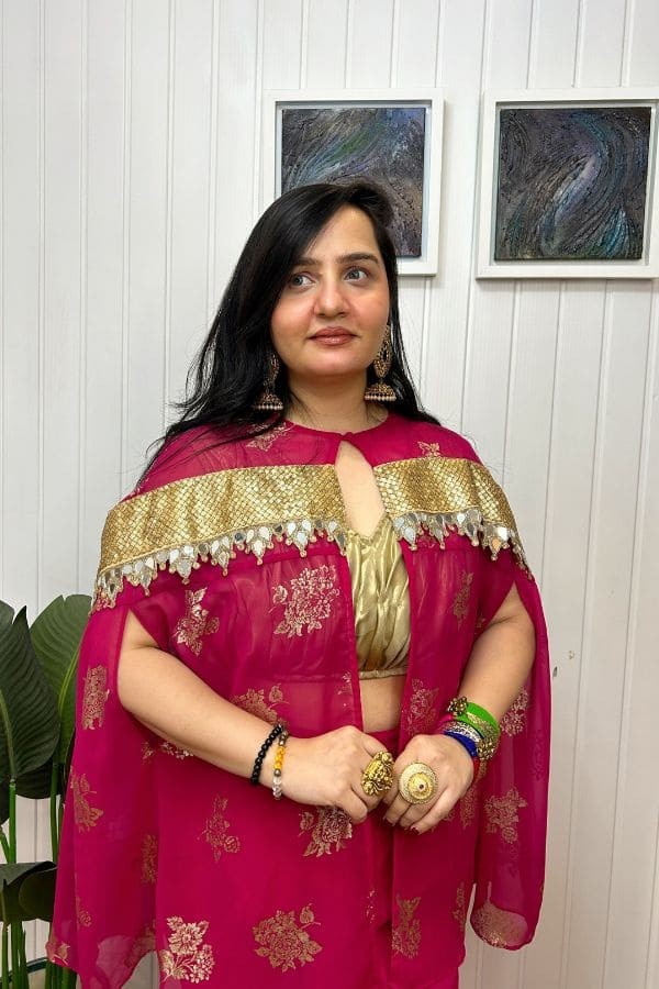 Gulabi Noor Set