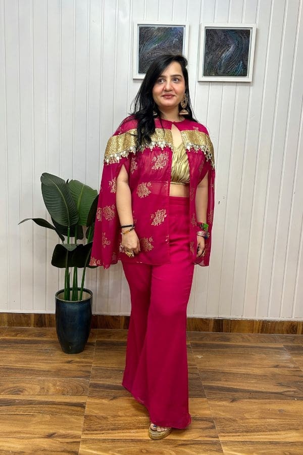 Gulabi Noor Set