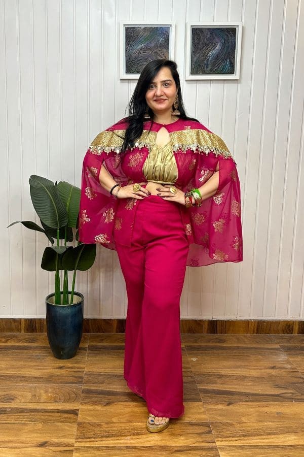 Gulabi Noor Set
