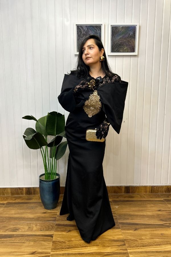 Blackout Glam Gown