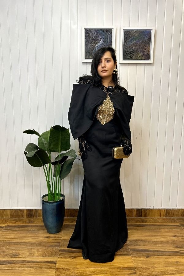 Blackout Glam Gown