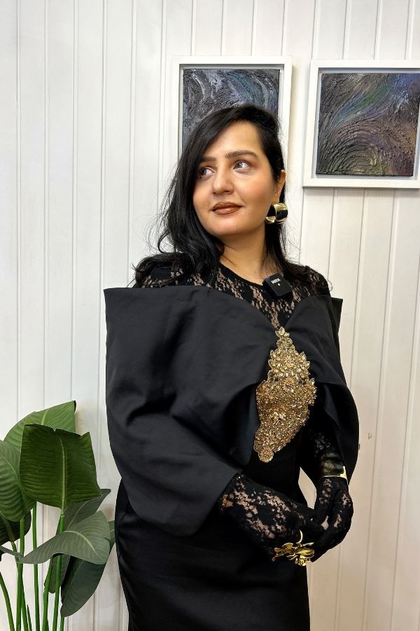 Blackout Glam Gown