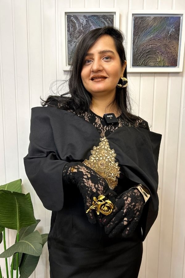 Blackout Glam Gown